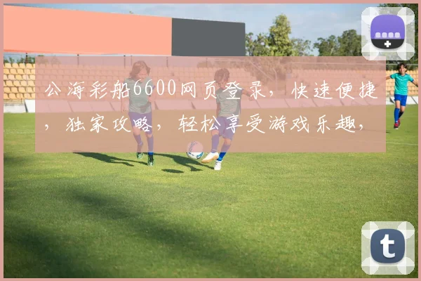 公海彩船6600网页登录，快速便捷，独家攻略，轻松享受游戏乐趣，必看